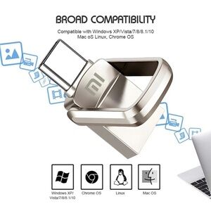 2TB U Disk USB 3.0 Type-C Interface Mobile Phone Computer